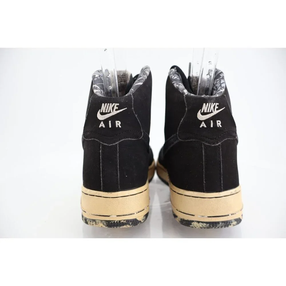 Nike Air Force 1 High '07 Mid Youth Size 7 Black Sneakers Basketball Shoes
